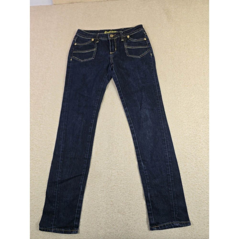 Goodtime USA Women's Dark Wash Straight Leg Stretch Jeans Size 5 Style GT-7141